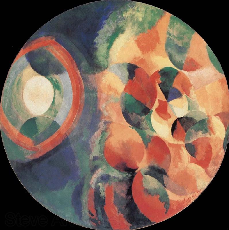 Delaunay, Robert Cyclotron-s shape Sun and Moon Germany oil painting art